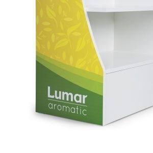 Expositor melamina para citronella