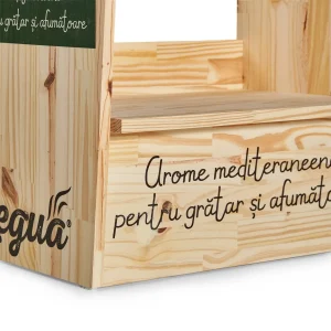Expositores de madera desmontables para leña